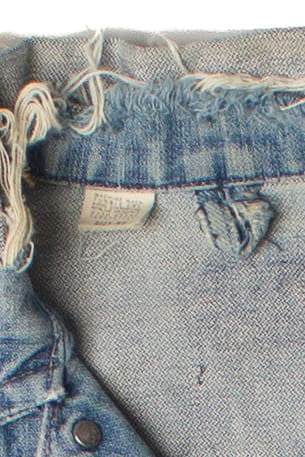 Vintage Thrashed Wrangler Denim Jacket (1990s) - Image 3