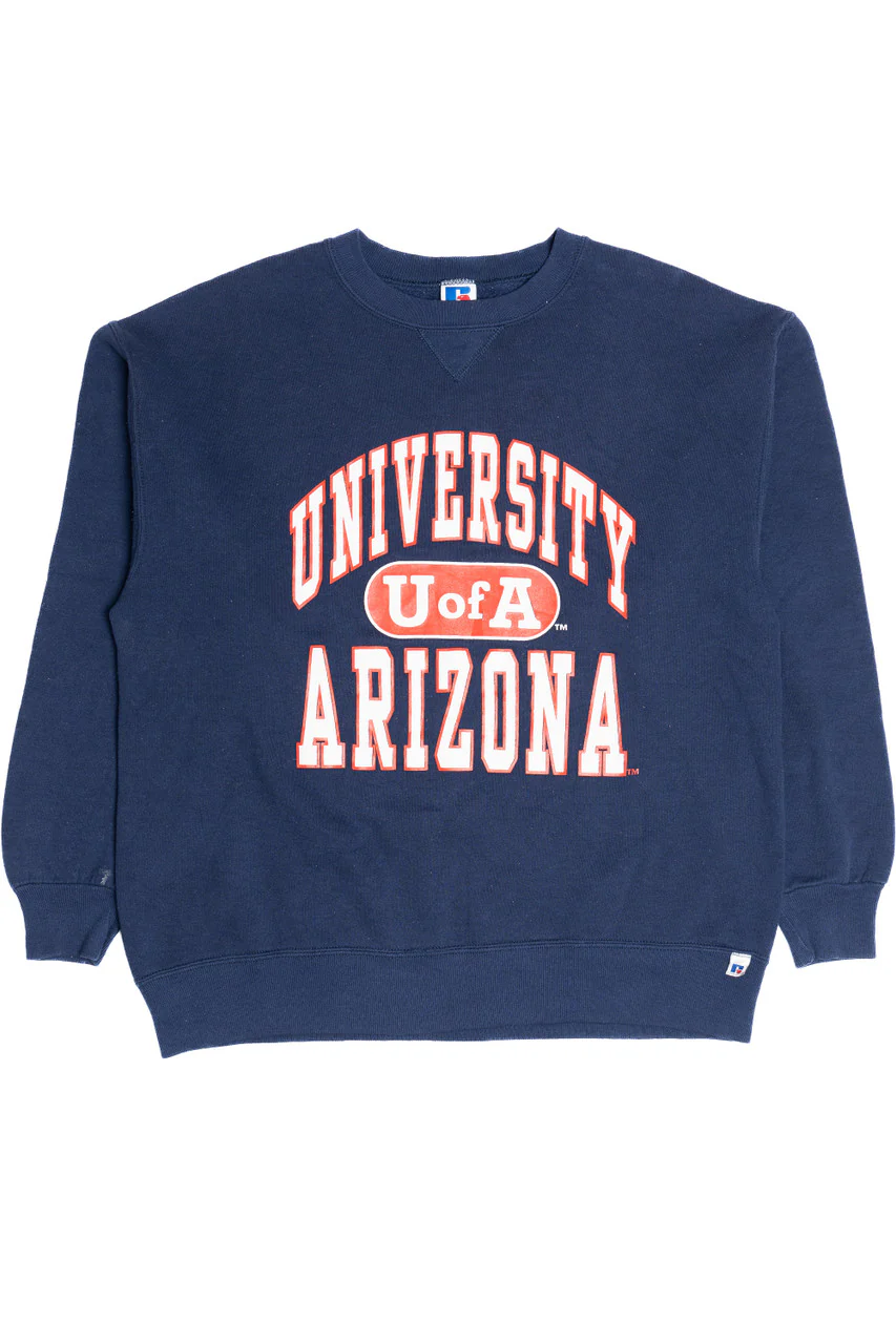 Vintage "University of Arizona" "U of A" Russell Athletic Sweatshirt (1990s) - Image 3