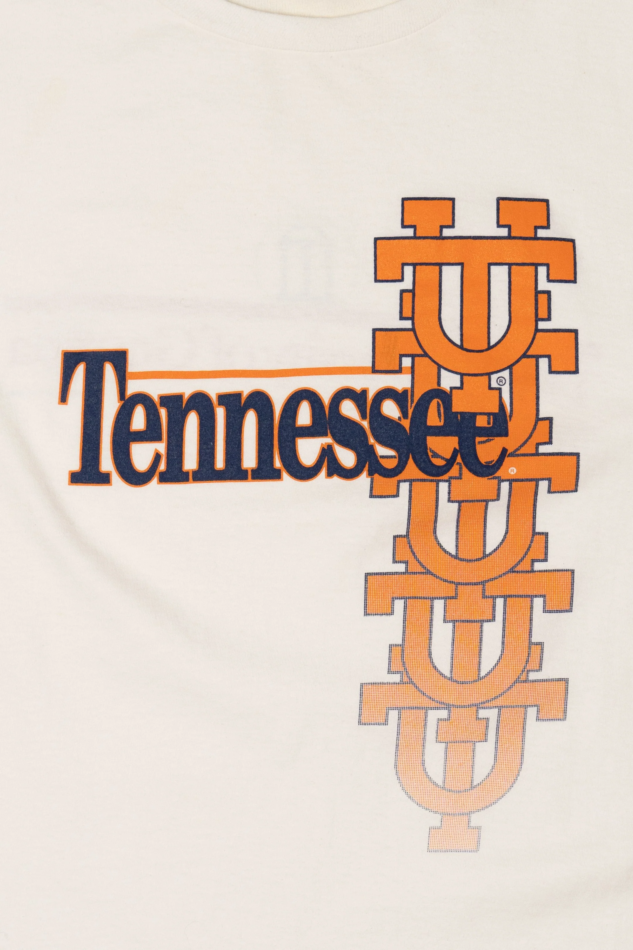 Vintage University Of Tennessee VS. University of Georgia Single Stitch T-Shirt (1990s) - Image 4