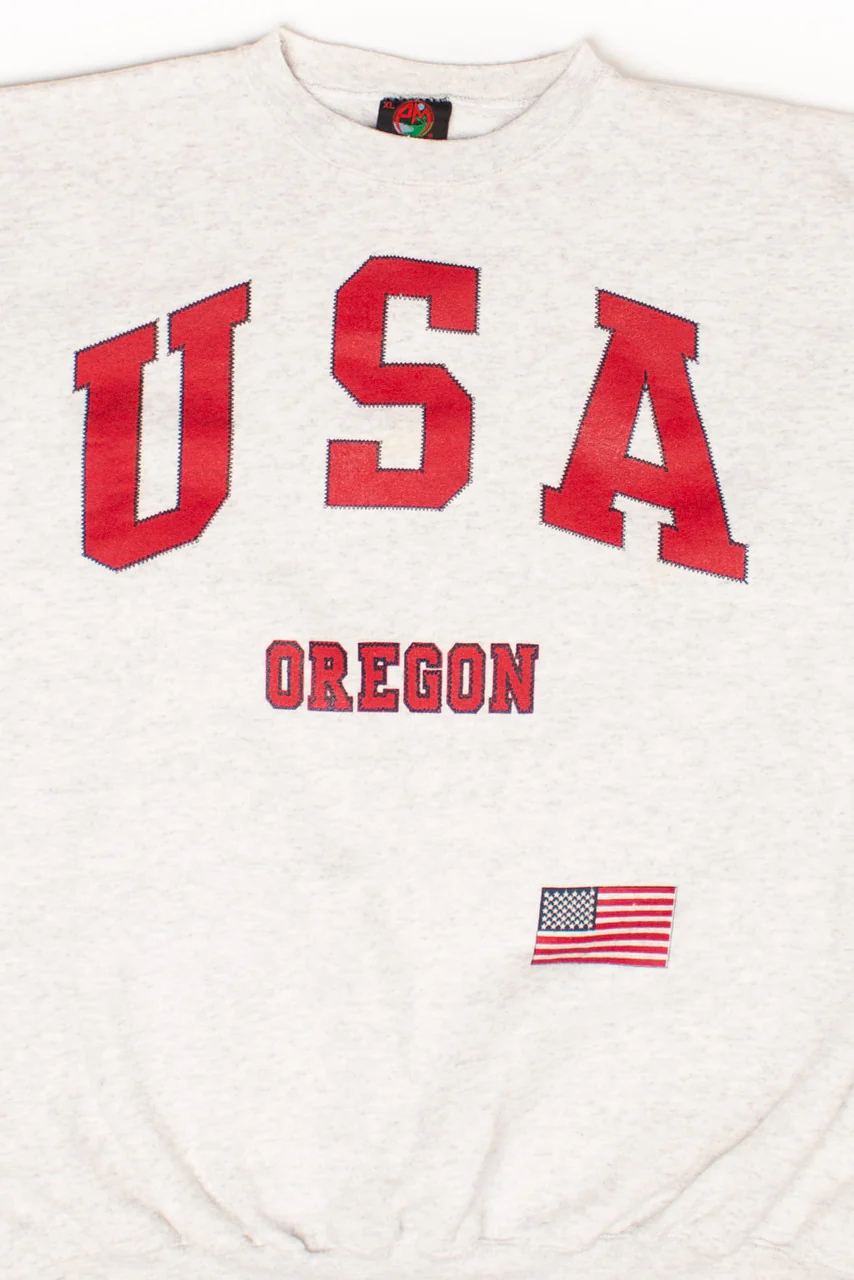 Vintage USA Oregon Sweatshirt (1990s)