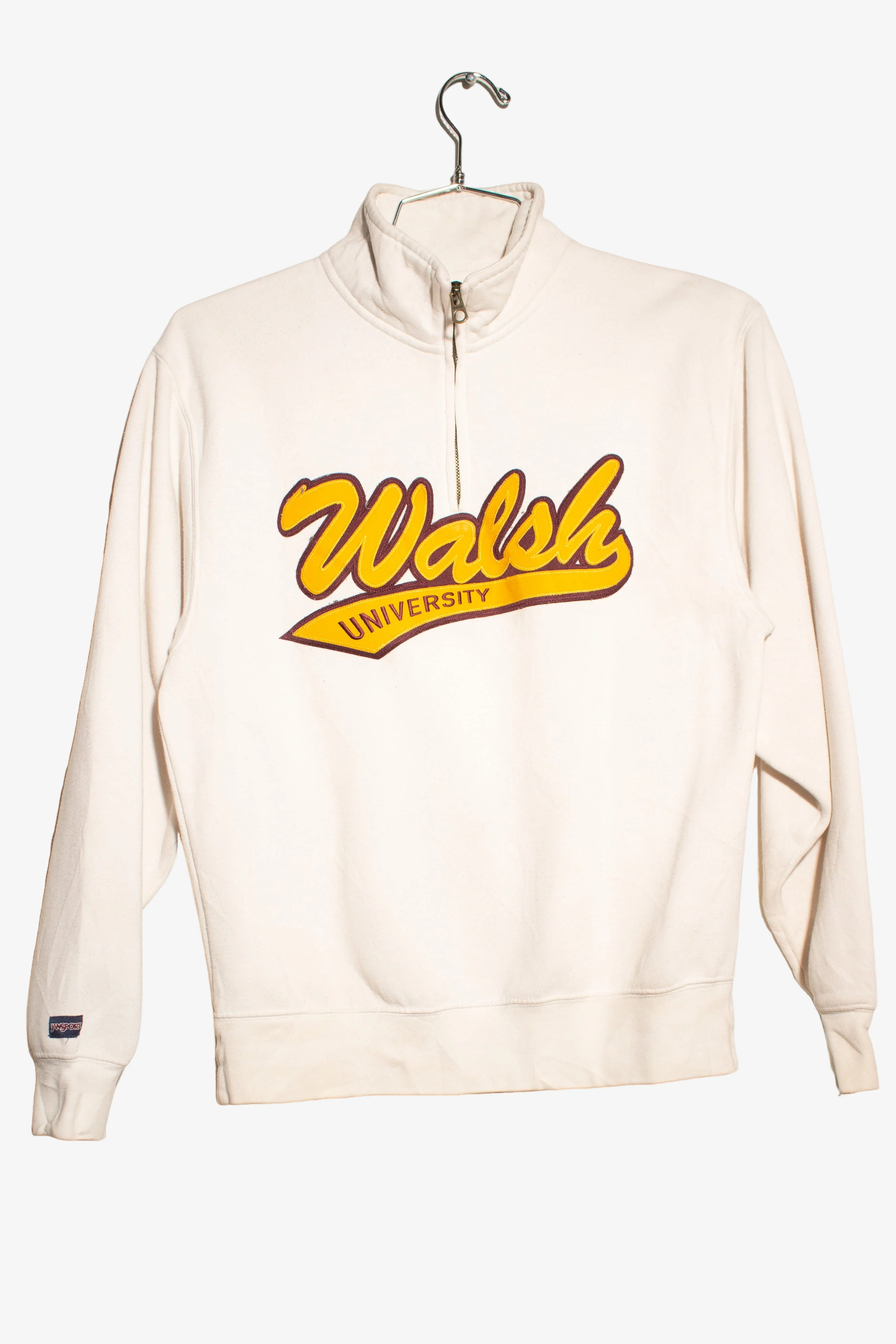 Vintage Walsh University Quarter Zip Sweatshirt (2000s)