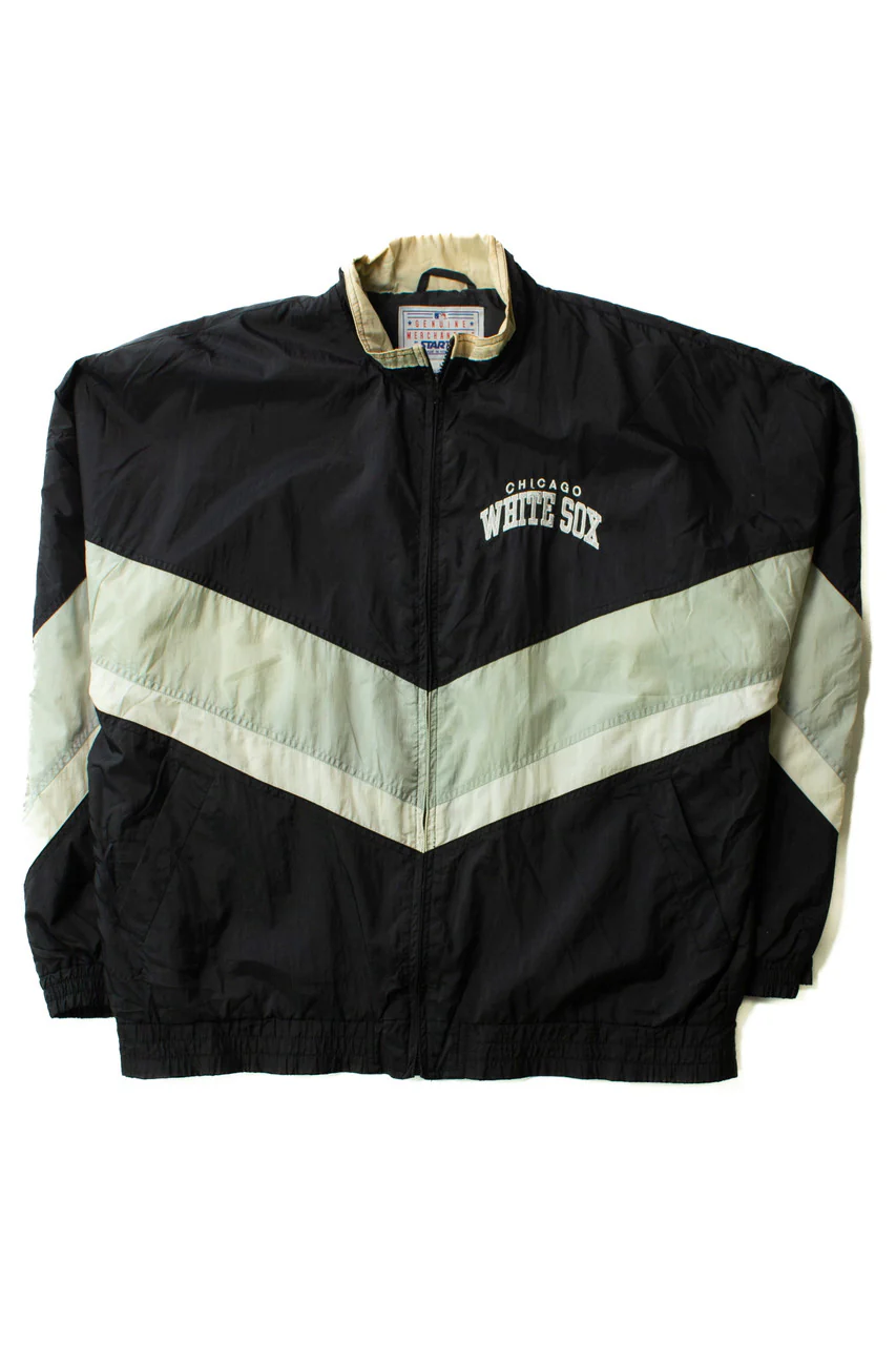 Vintage White Sox Lightweight Starter Jacket (1990s) - Image 3