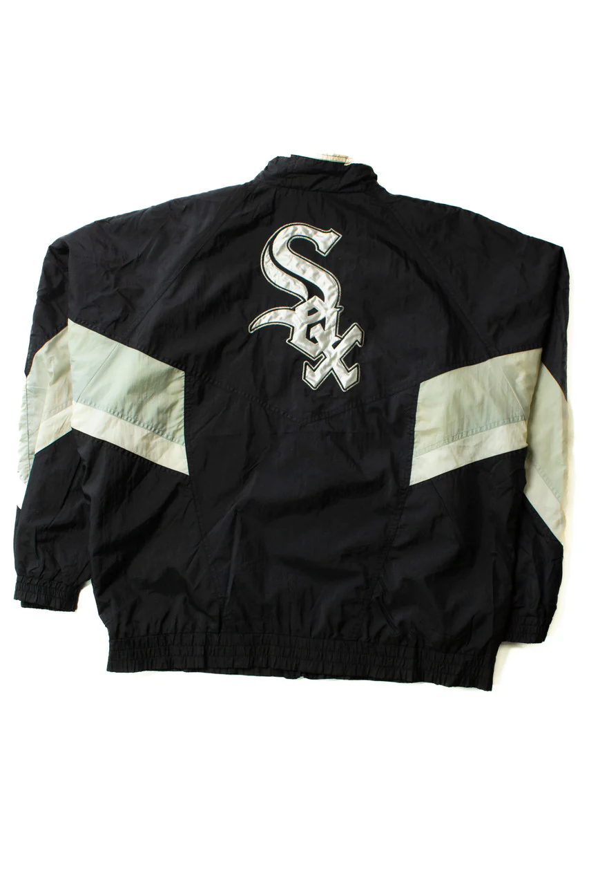 Vintage White Sox Lightweight Starter Jacket (1990s) - Image 4