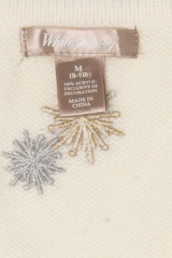 Vintage White Stag Ugly Christmas Vest (2000s) - Image 3