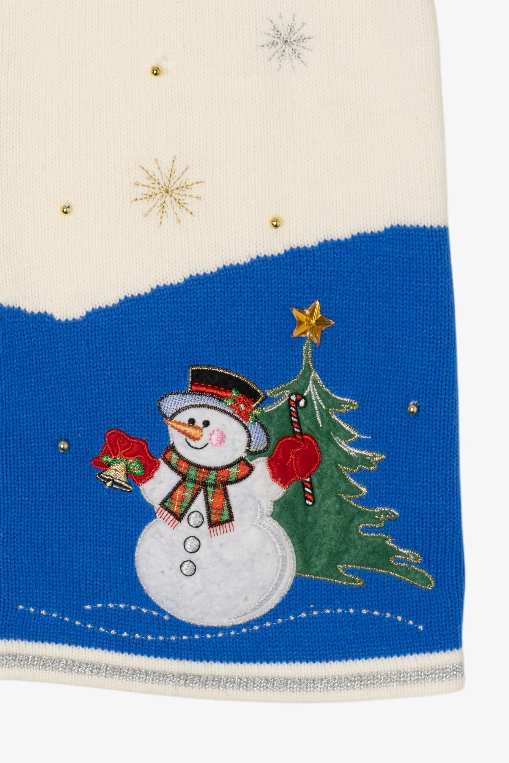 Vintage White Stag Ugly Christmas Vest (2000s) - Image 9