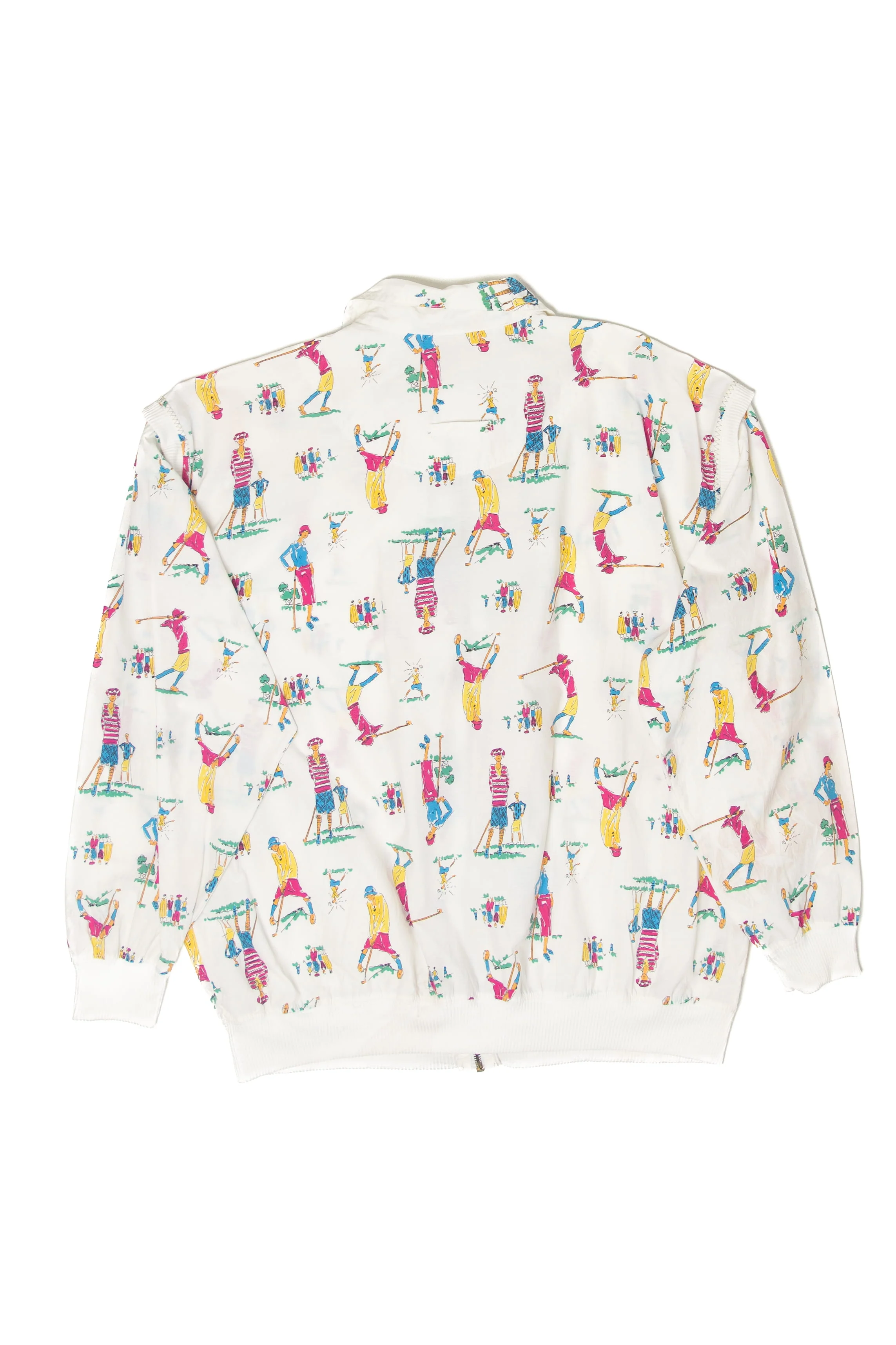 Vintage Woman Golfing Lightweight Jacket (1980s) - Image 3
