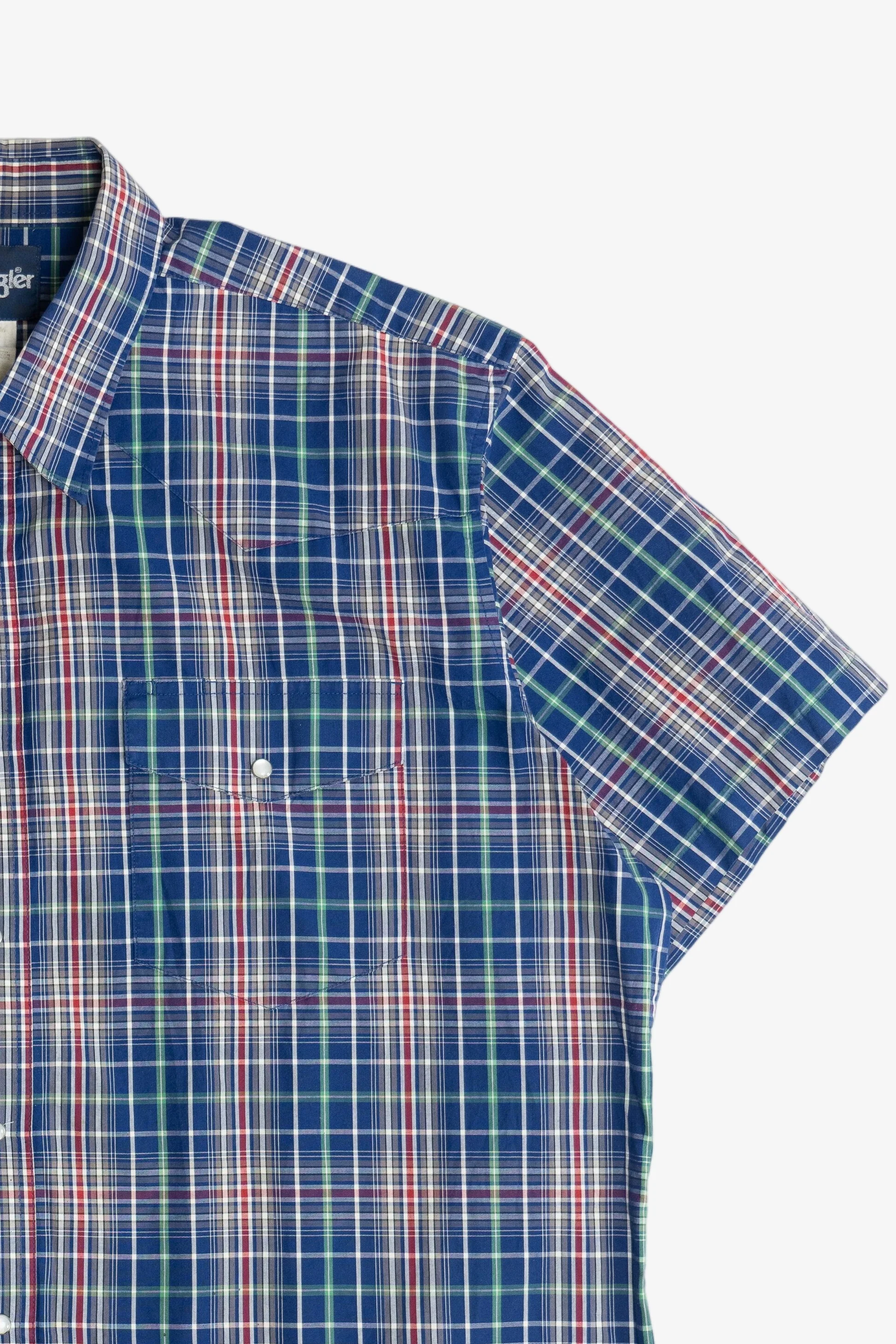 Vintage Wrangler Pearl Snap Button Up Shirt (1990s) - Image 7