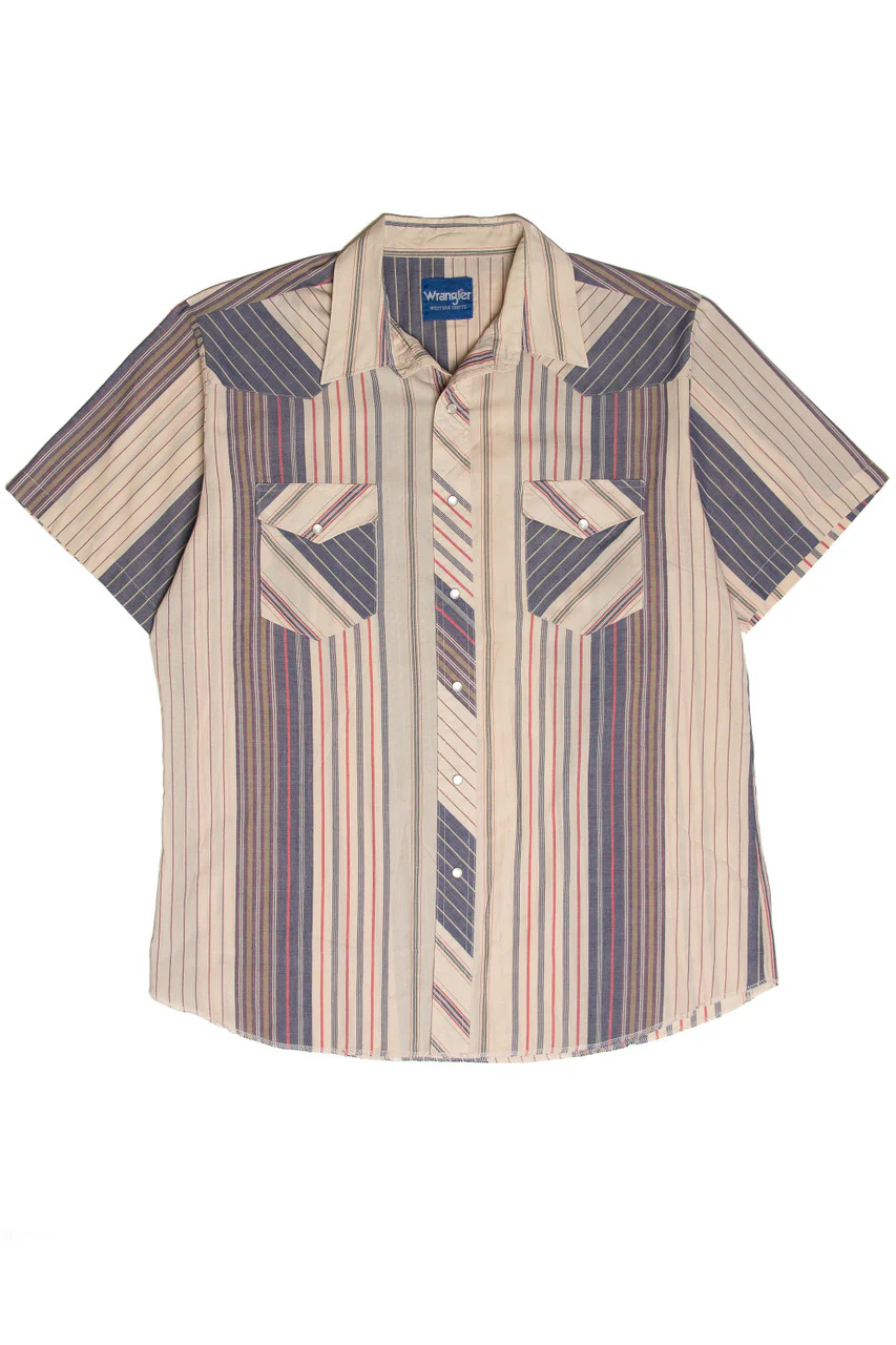 Vintage Wrangler Western Button Up Shirt - Image 3