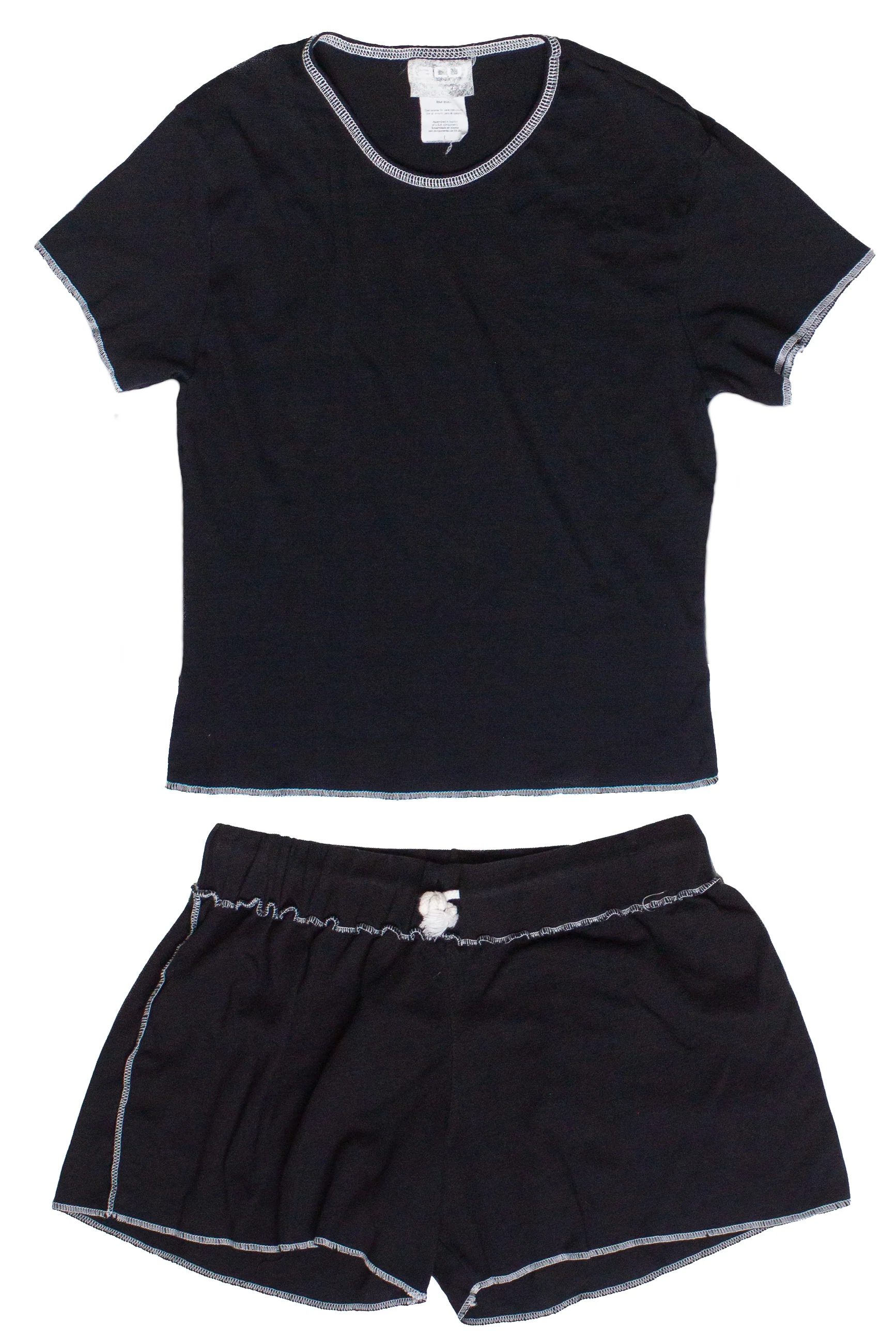 Vintage Y2K Deadstock Contrast Stitch Shorts - Image 9