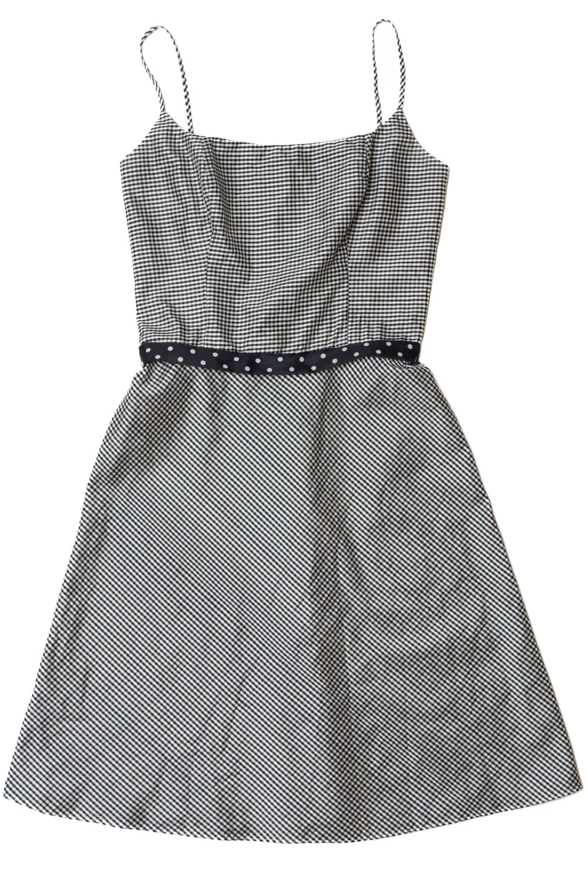 Vintage Y2K Gingham A-line A.B.S. Dress - Image 3