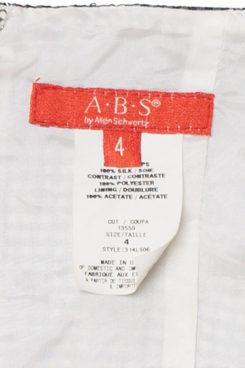 Vintage Y2K Gingham A-line A.B.S. Dress - Image 4