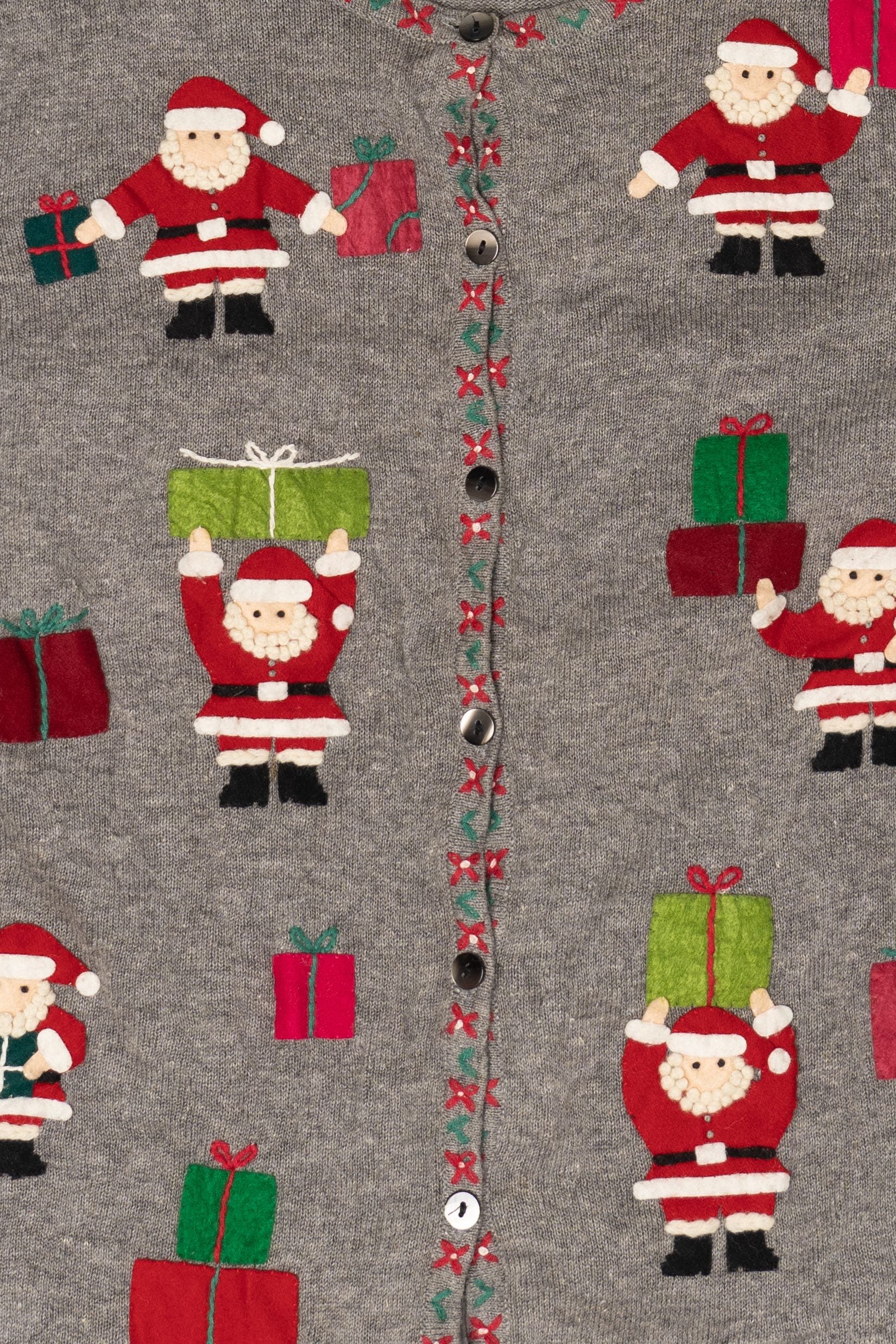 Vintage Y2k Lightweight Carroll Reed Ugly Christmas Sweater (2000s) - Image 2