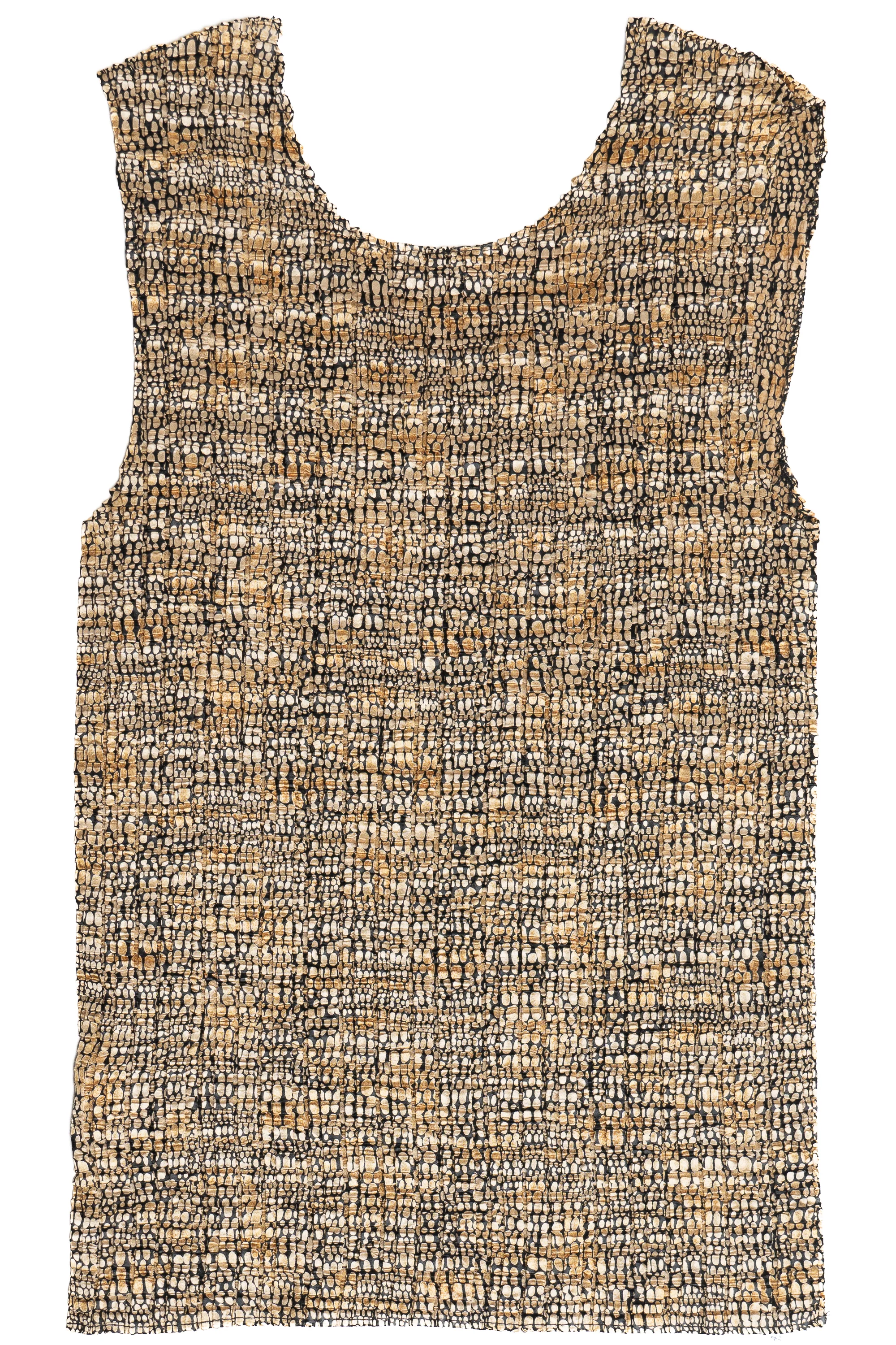 Vintage Y2K Nicola Leopard Print Stretchy Crinkle Top (2000s) - Image 3