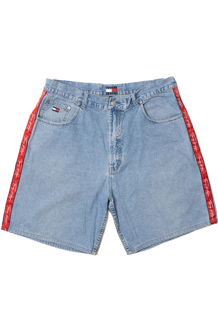 Vintage Y2K Tommy Hilfiger Logo Shorts - Image 3