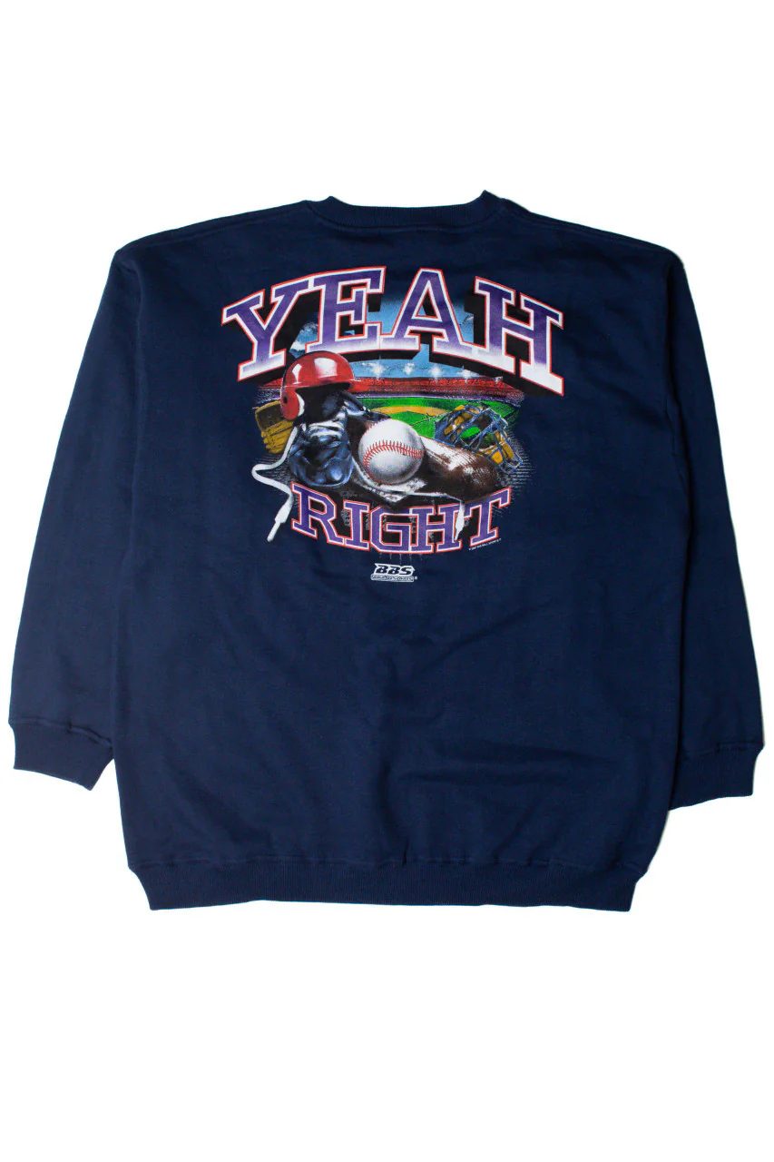 Vintage Yeah Right Sweatshirt (1997) - Image 2
