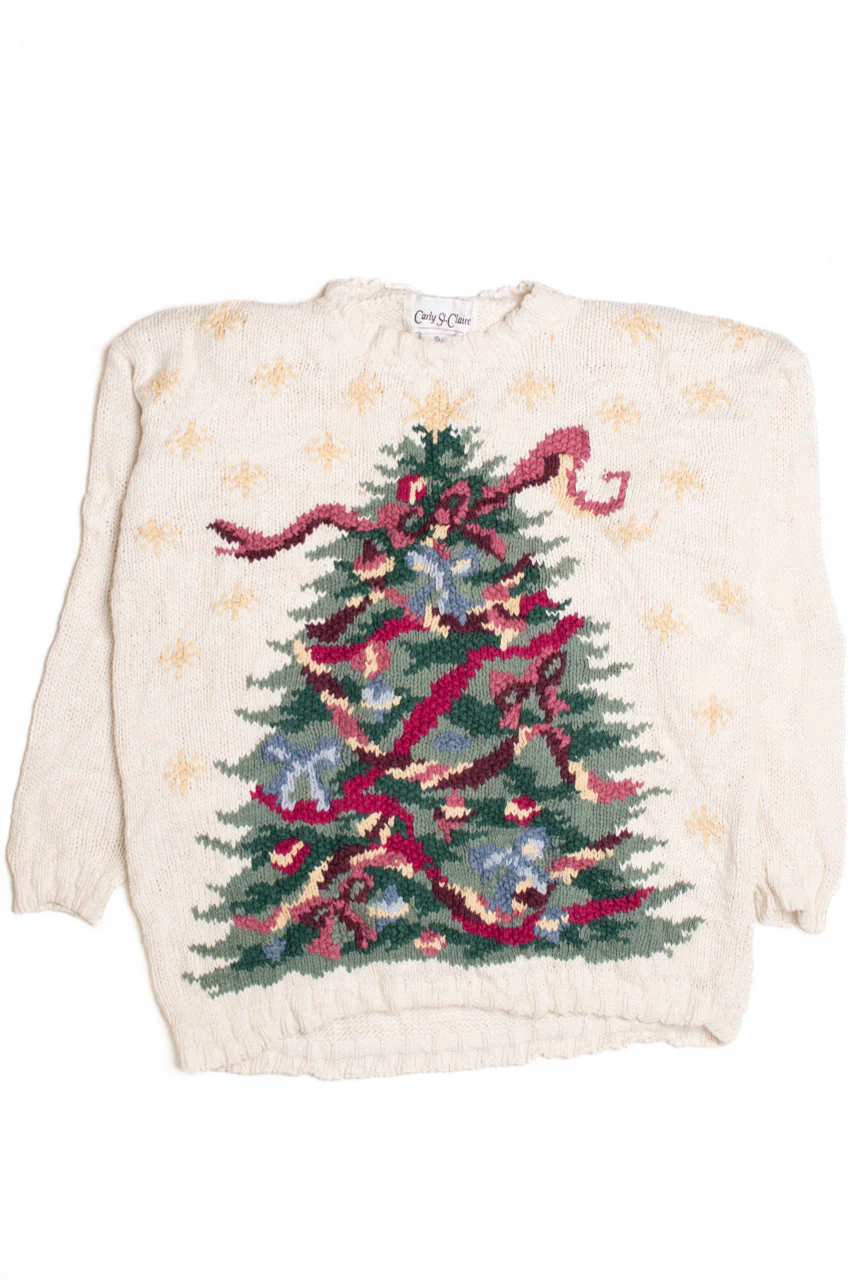 White Ugly Christmas Pullover 61206