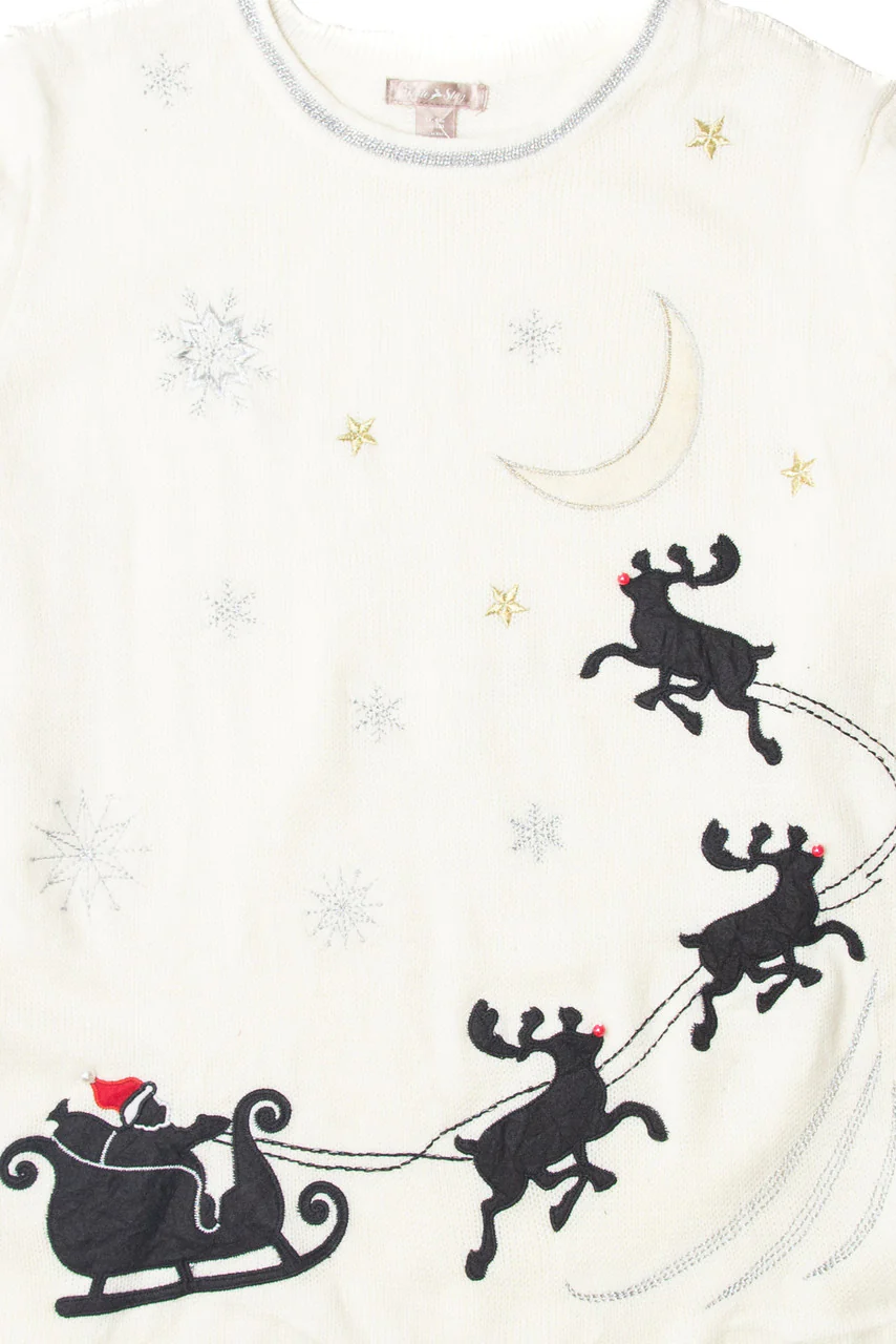 White Ugly Christmas Pullover 63702 - Image 2