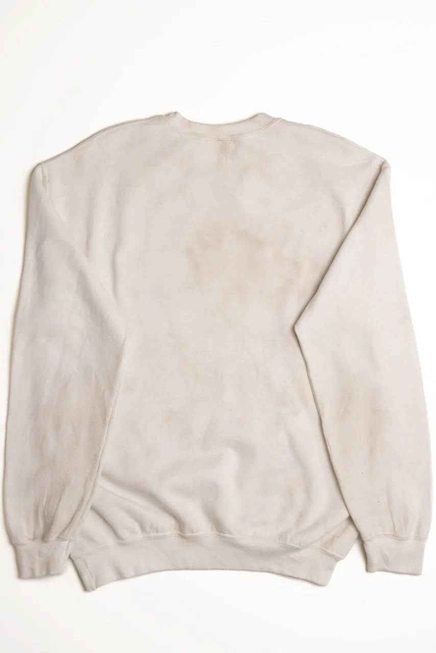 White Ugly Christmas Sweatshirt 59035 - Image 3