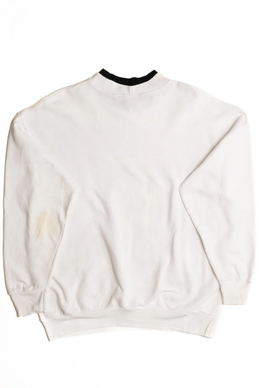 White Ugly Christmas Sweatshirt 59054 - Image 2