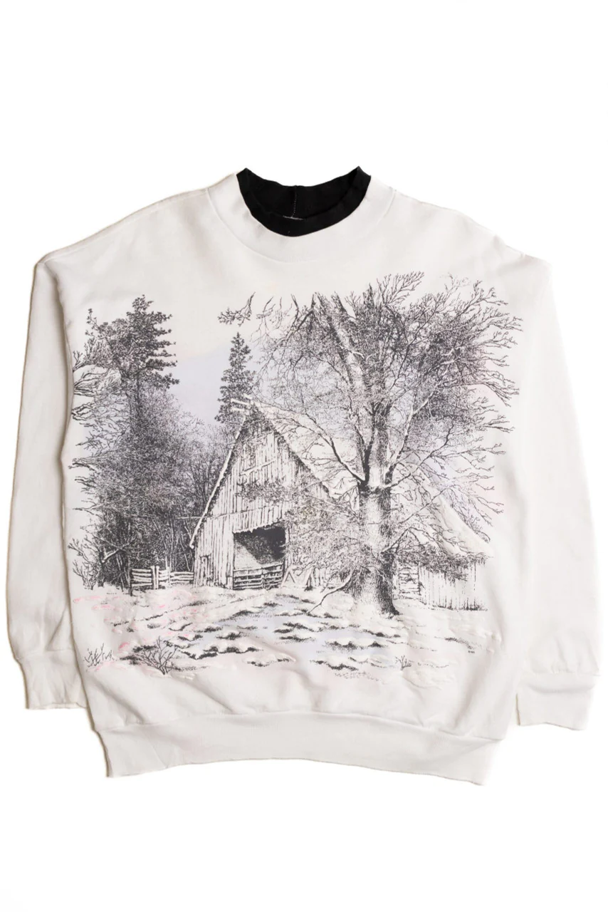 White Ugly Christmas Sweatshirt 59054 - Image 3