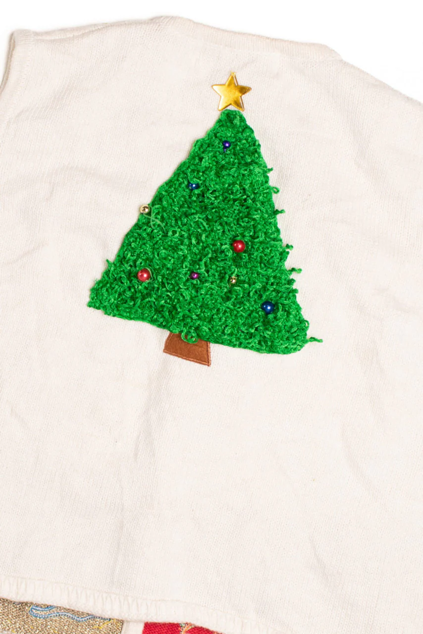 White Ugly Christmas Vest 61106 - Image 4