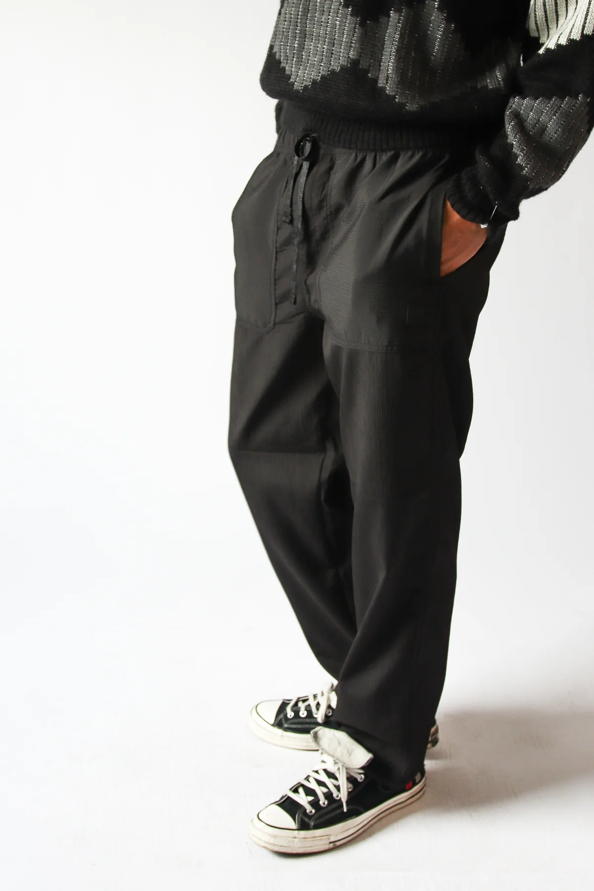 Wide Leg Track Pants - Image 3