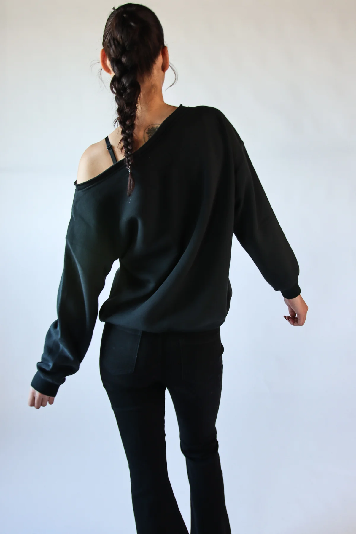 Woodland Bear Over The Shoulder Sweatshirt - Image 7