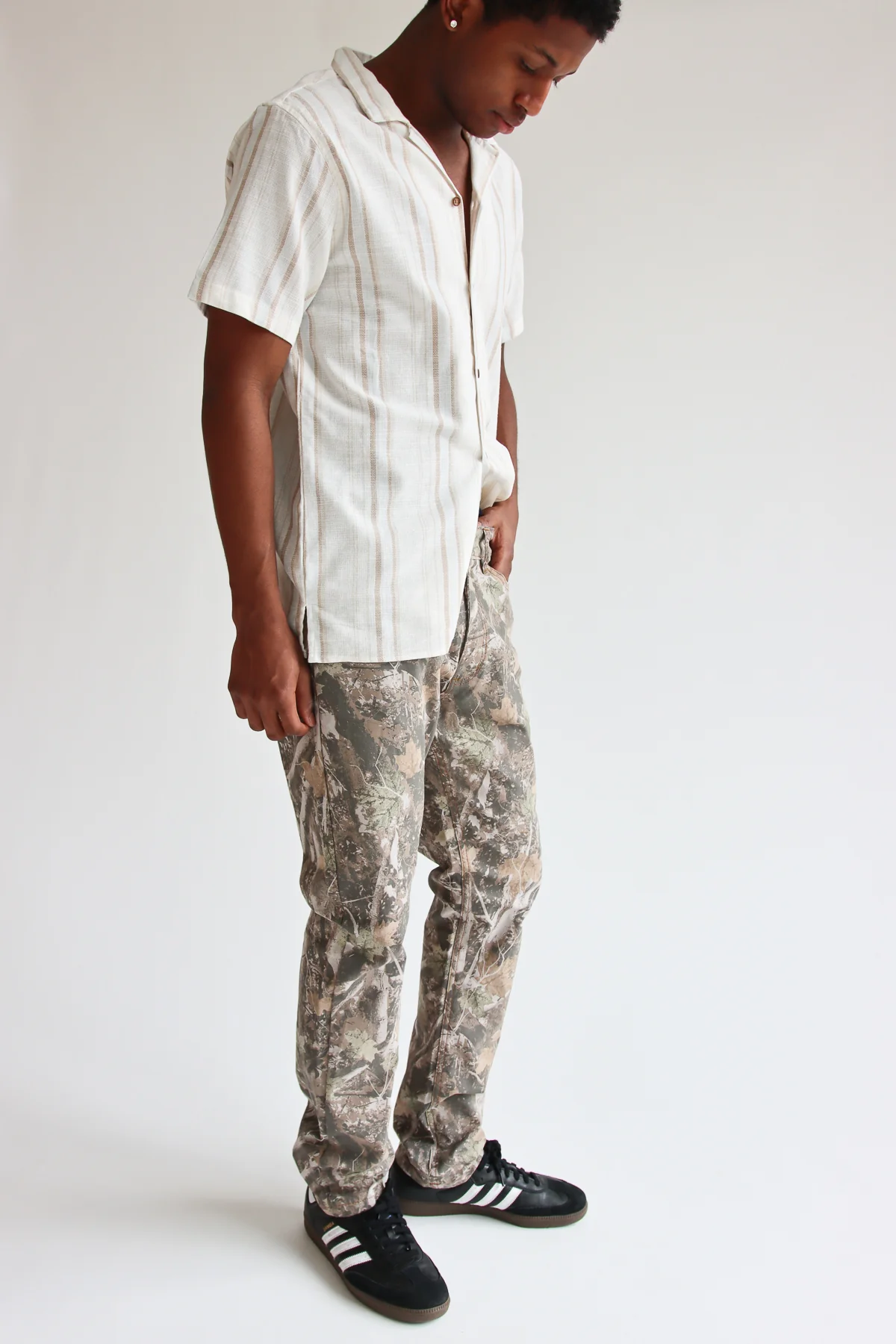 Woodland Camo Straight Leg Pants - Image 5