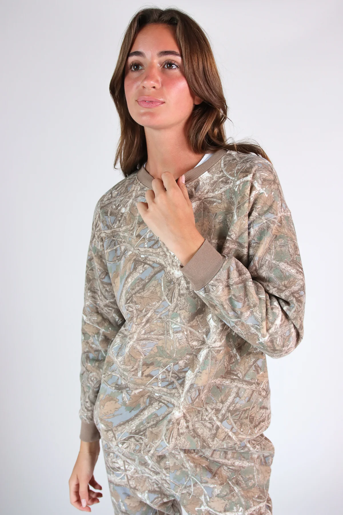 Woodland Camo Sweatshirt - Image 3