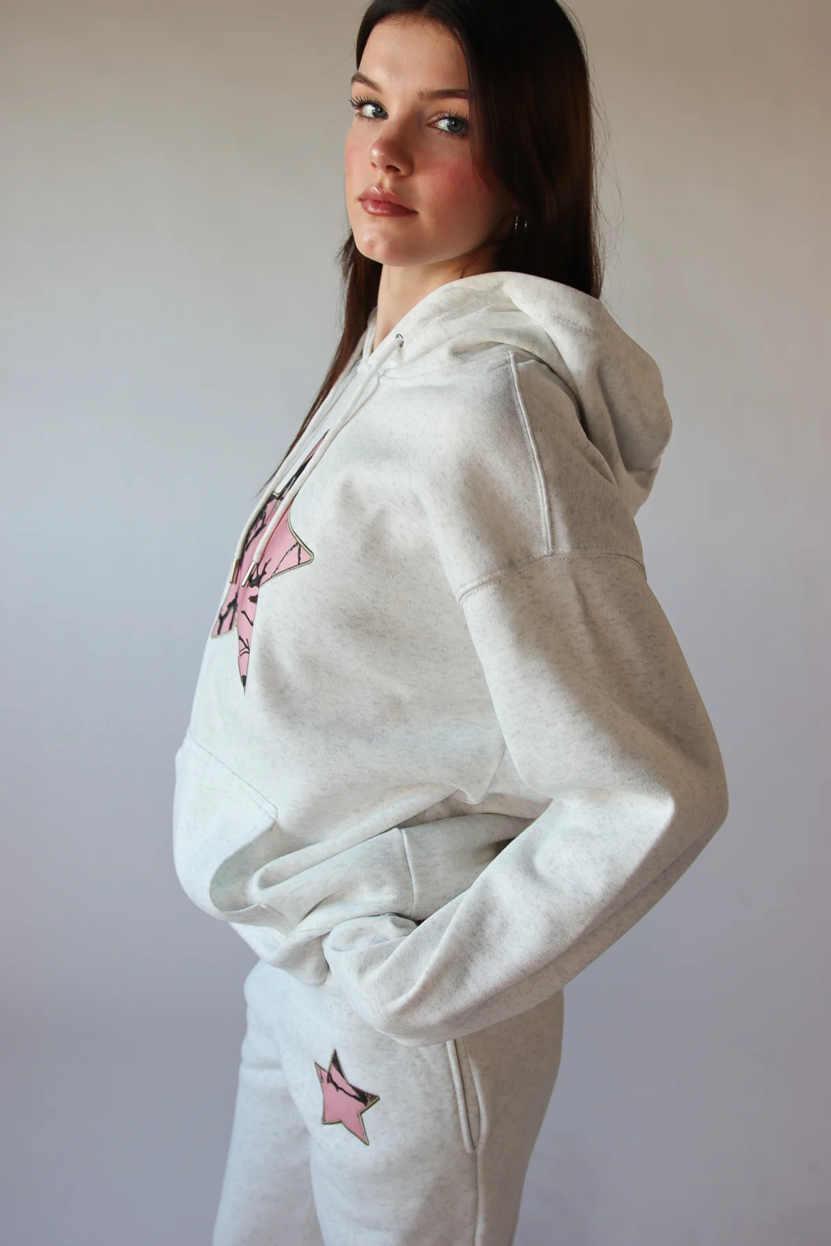 Woodland Print Patch Hoodie - Image 9