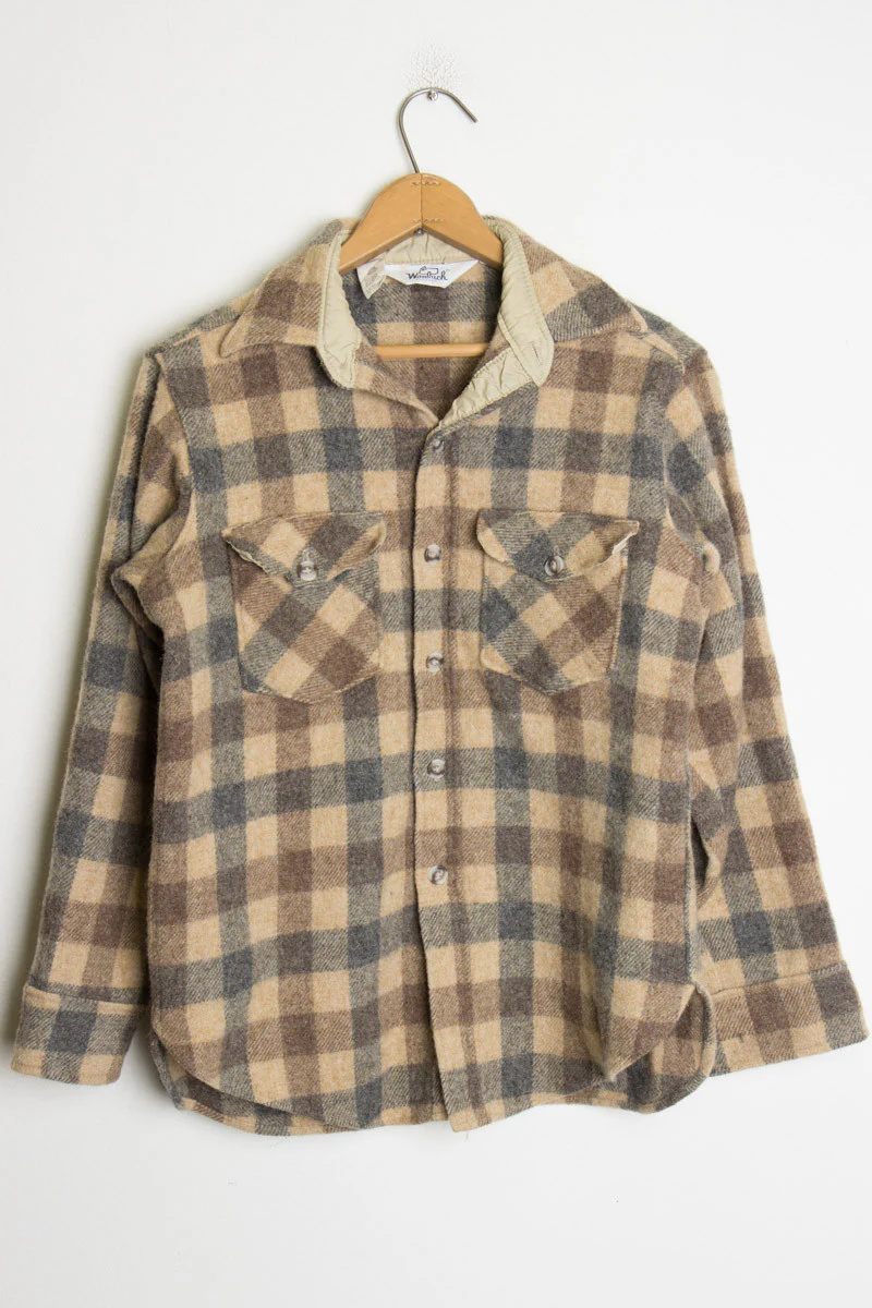 Wool Checkered Shirt - Image 2