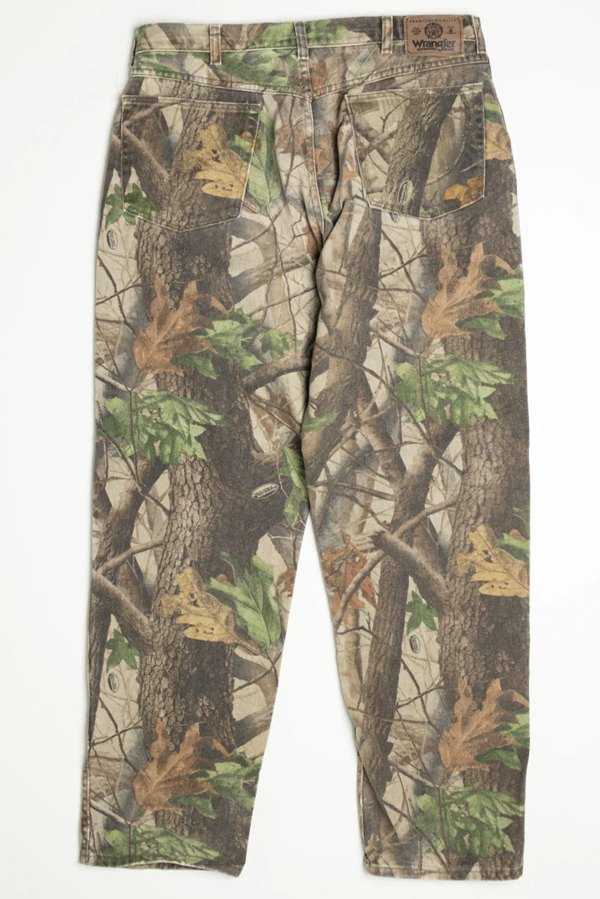 Wrangler Camo Denim Jeans