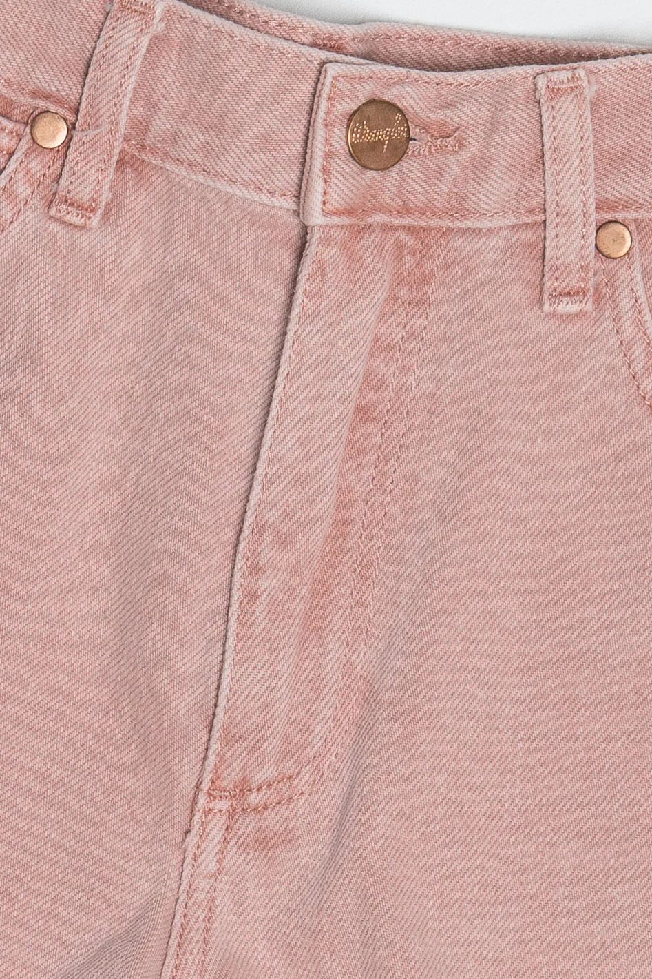 Wrangler Pink Earth Wash Festival Denim Shorts (2020s) - Image 3